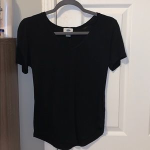 Old Navy Women’s Black V-neck Tee